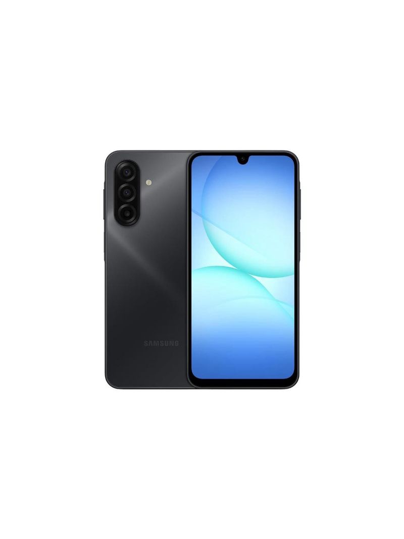 Smartphone samsung galaxy a17 5g 256gb 6,7” super amoled câmera tripla 50mp ia gemini preto