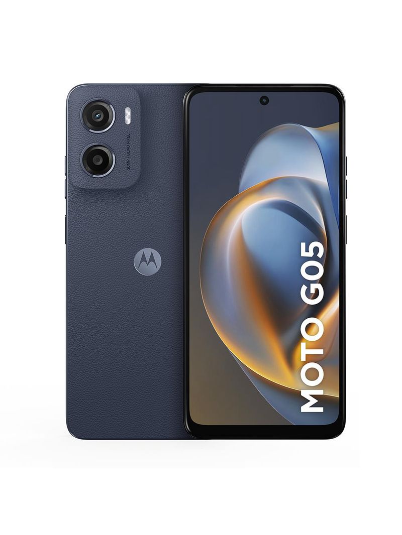 Smartphone motorola moto g05 4g tela 6,7” hd+ 256gb câmera 50mp grafite