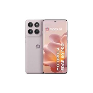 Smartphone motorola edge 60 pro 5g rosa 512gb, 12gb ram + 12gb ram boost, tela 6.7" 120hz, câmera sony lytia 700c 50mp e dimensity 8350 extreme