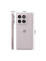 Smartphone motorola edge 60 pro 5g rosa 512gb, 12gb ram + 12gb ram boost, tela 67" 120hz, câmera sony lytia 700c 50mp e dimensity 8350 extreme
