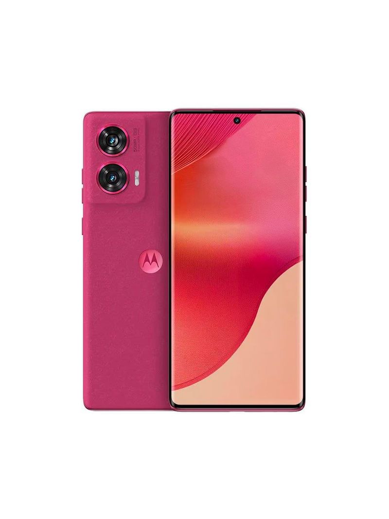 Smartphone motorola edge 50 fusion 5g pink 256gb, 8gb ram + 8gb ram boost, 50mp sony ai camera ip68 nfc