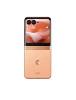 Smartphone motorola razr 40 ultra 5g peach 256gb 10gb (8gb ram + 2gb ram boost) 12mp com moto ai nfc dobrável