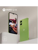 Smartphone motorola moto g06 4g tela 6,9” 256gb câmera 50mp verde