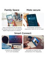 Smartphone motorola edge 60 fusion 5g cinza 256gb, 8gb ram, tela 6,7", câmera sony lytia 700c 50mp, gorilla glass 7i, dimensity 7300, ip69 e ip68