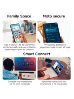 Smartphone motorola edge 60 fusion 5g cinza 256gb, 8gb ram, tela 6,7", câmera sony lytia 700c 50mp, gorilla glass 7i, dimensity 7300, ip69 e ip68