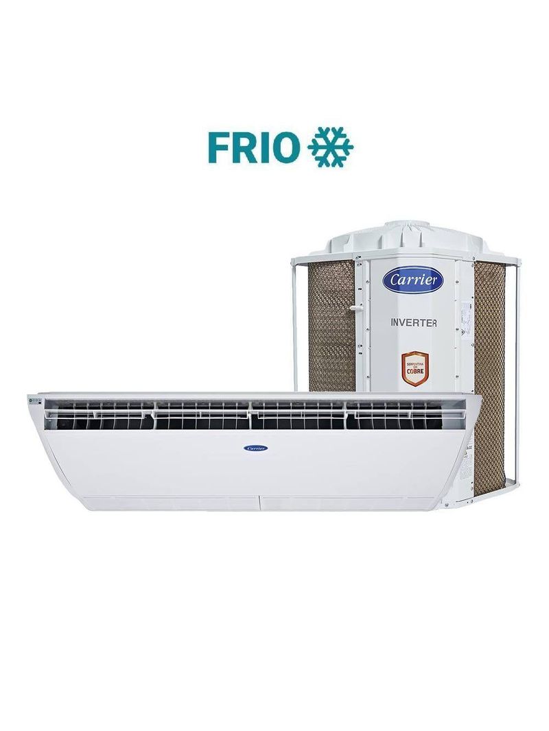 Ar Condicionado Split Teto Carrier Xpower Connect 36000 BTUs Frio Inverter 220V 38CCVE36515MC