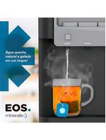 Bebedouro Agua Quente Natural E Gelada Eletrônico Preto Galão Mineralle EBE06QP 220V