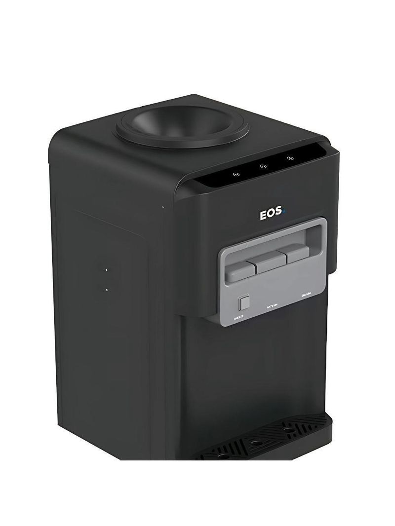 Bebedouro Agua Quente Natural E Gelada Eletrônico Preto Galão Mineralle EBE06QP 110V