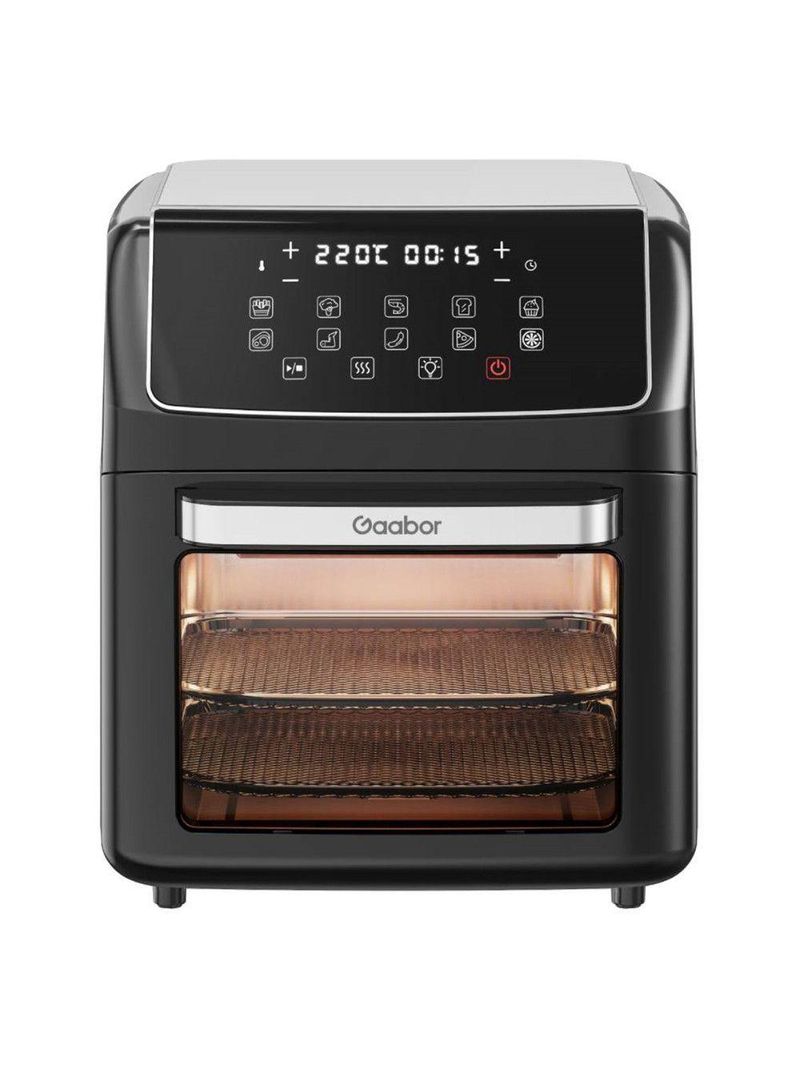 Fritadeira Elétrica Air Fryer Oven Gaabor 12 Litros 1800W Preto 110V