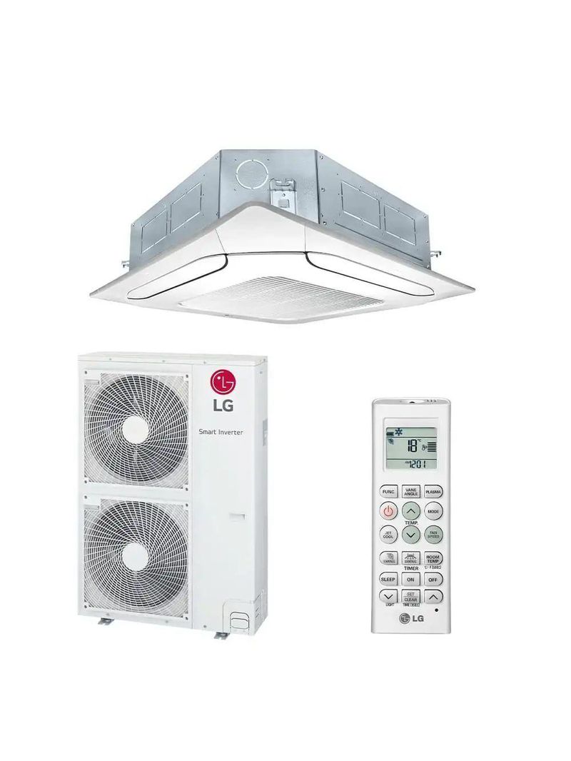 Ar Condicionado Split Cassete 4 Vias Inverter LG 55000 Btus Frio 220V R-32
