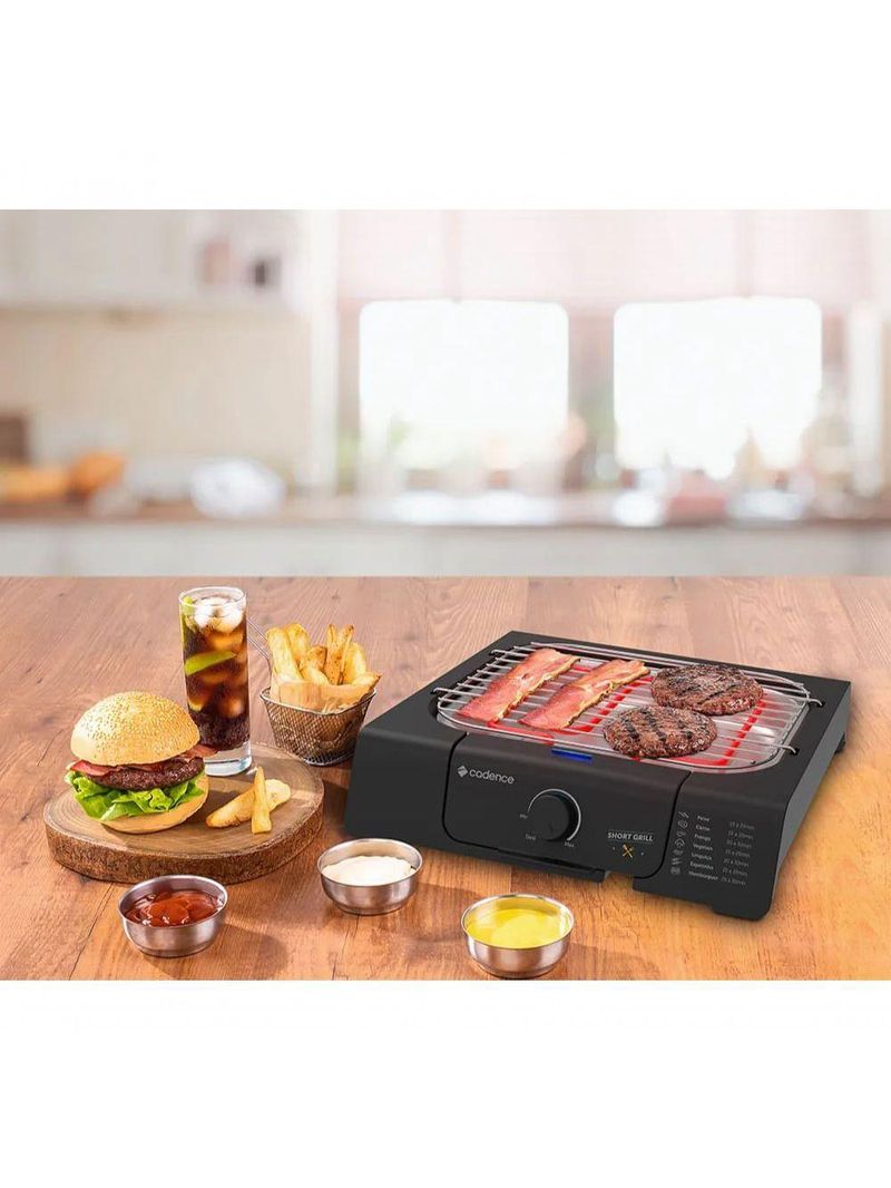 Churrasqueira Elétrica Cadence Short Grill 110V