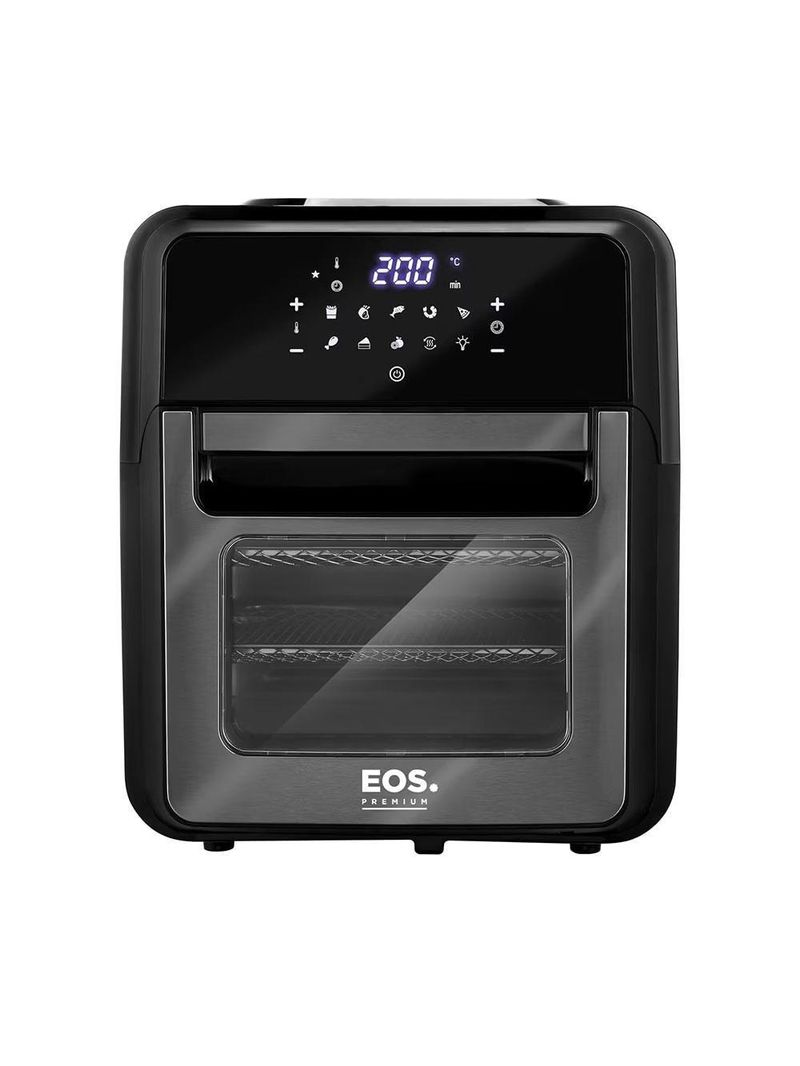 Fritadeira Sem óleo Air Fryer Oven Digital Toutch Titanium 12l Premium Eaf12t 220v - Eos 220v