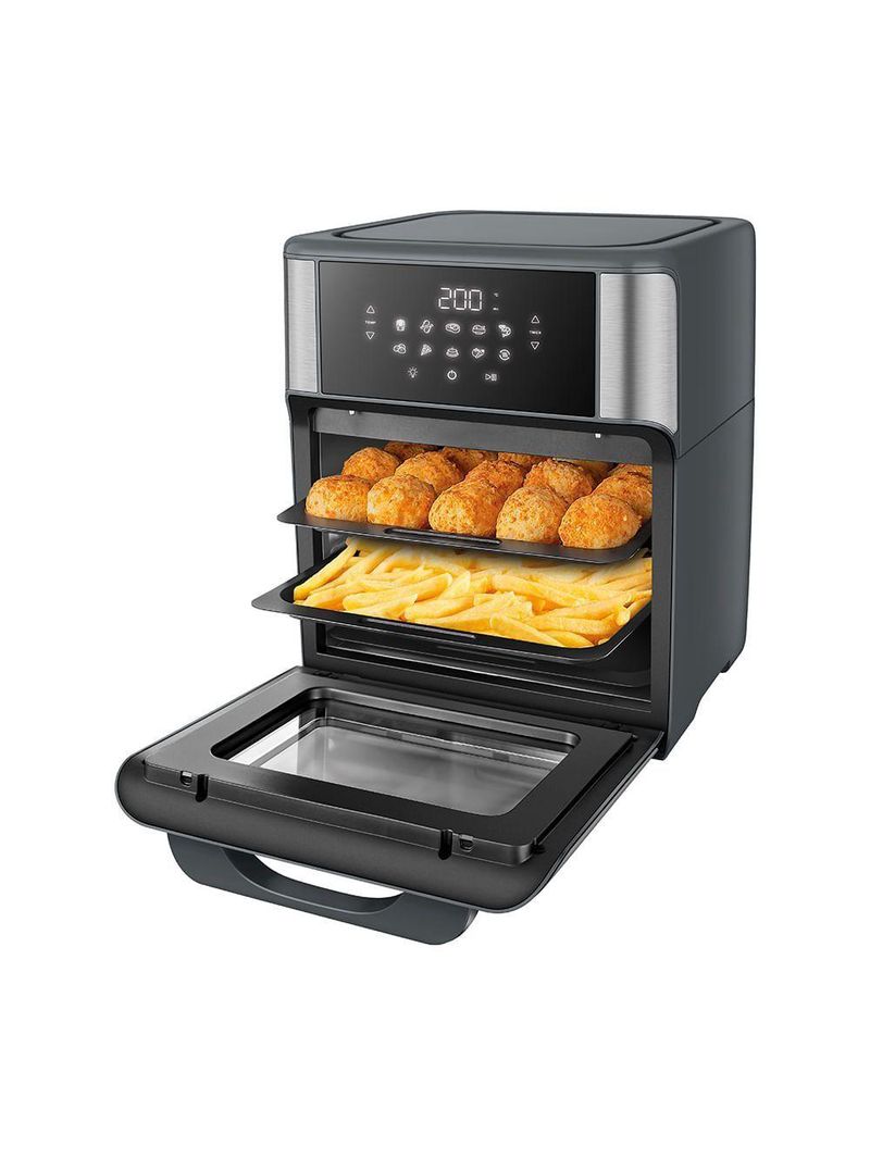 Fritadeira Air Fryer Forno Oven 12L Mondial Cinza/inox 2000W AFON-12L-GI 110V