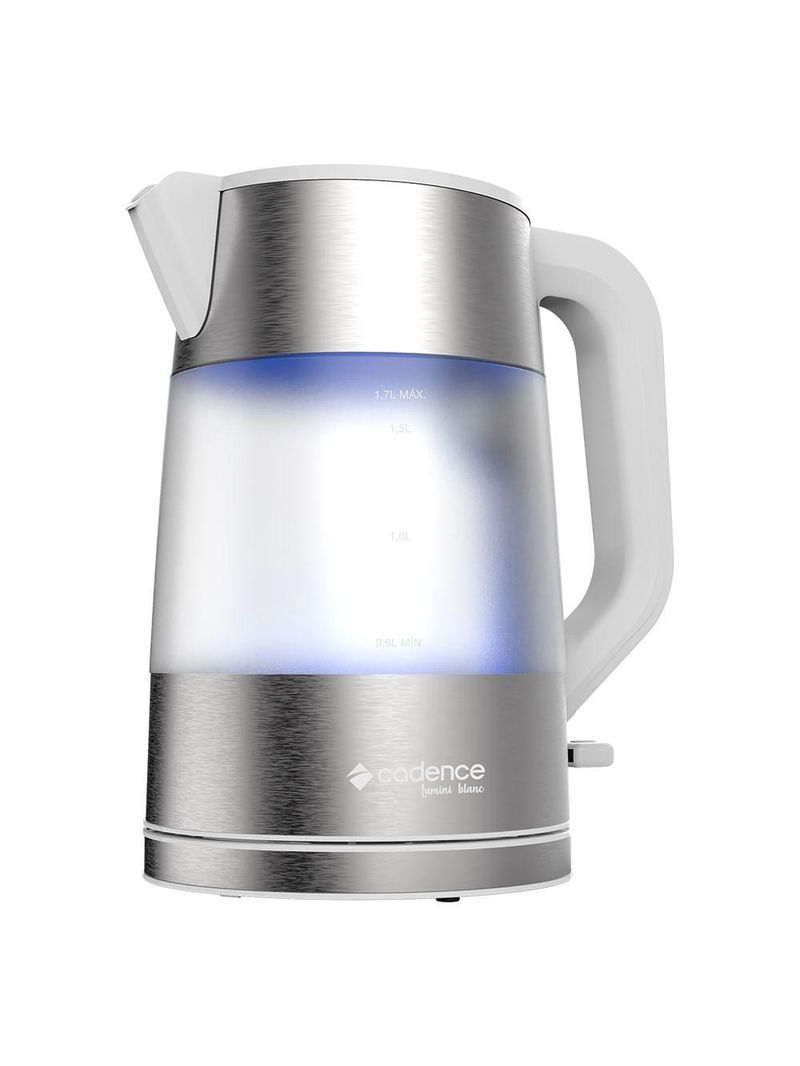 Chaleira Elétrica Cadence Lumini Blanc 1,7L 110V