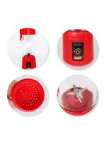 Mini Liquidificador Portatil Shake Juice Cup Batida Vermelho