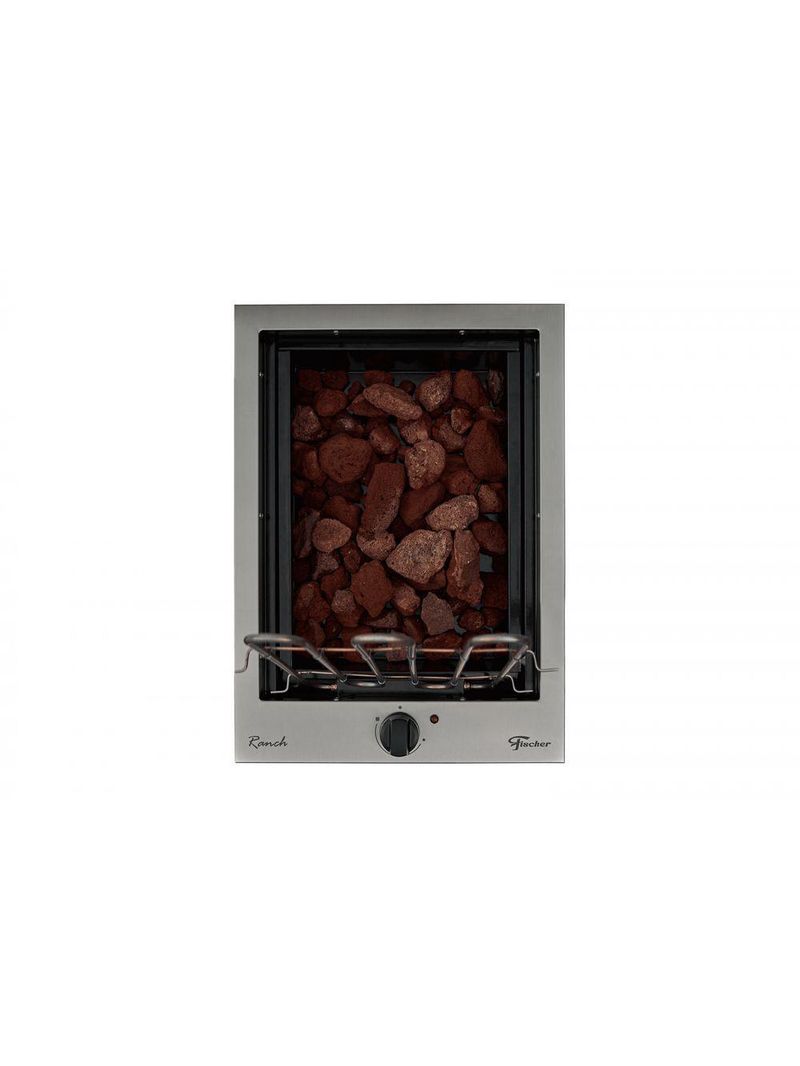 Churrasqueira Cooktop Fischer Elétrica Inox 220V