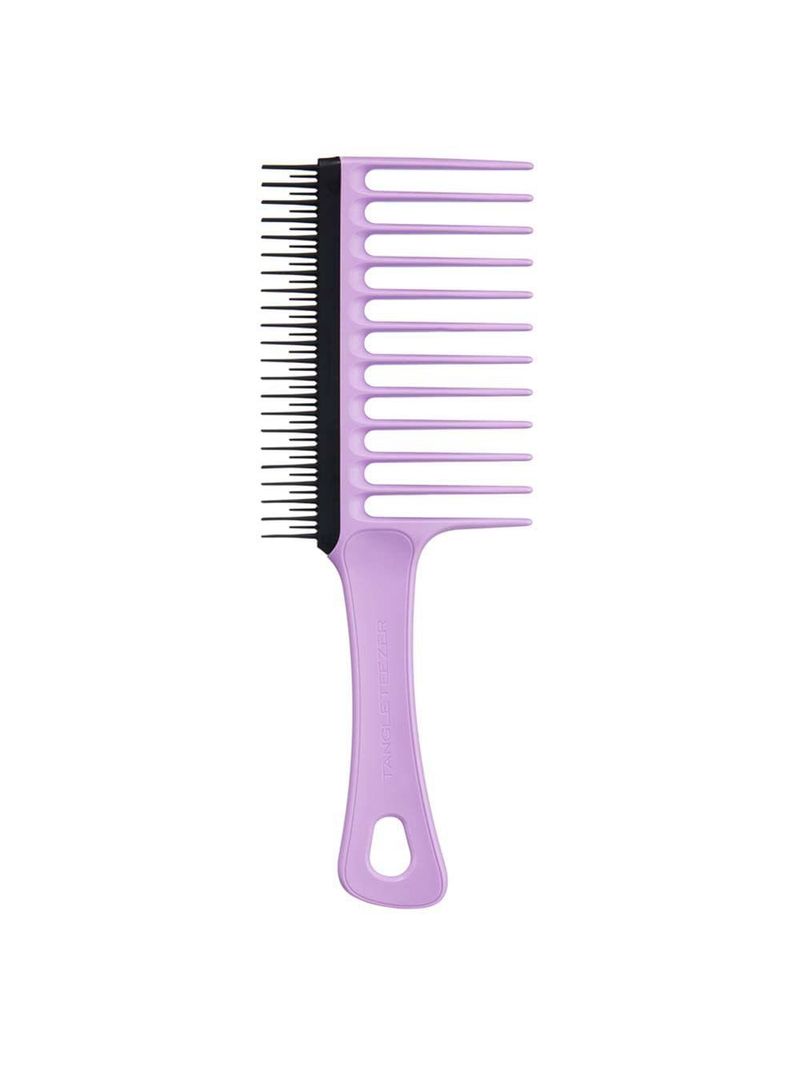 Escova para cabelos crespos e cacheados tangle teezer wide tooth comb