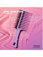 Escova para cabelos crespos e cacheados tangle teezer wide tooth comb