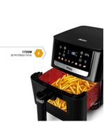 Air Fryer Philco 6,5L Visor Glass e Redstone PAF65A 220V