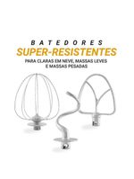Batedeira Planetária Philco Concept 5L 900W Turbo PBP90A - 110V