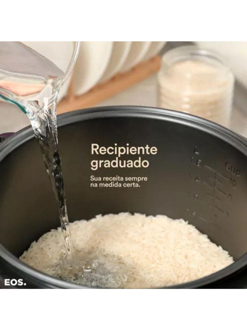 Panela Elétrica De Arroz Tramontina 110V Eos Com Colher Para Servir Tramontina 110V