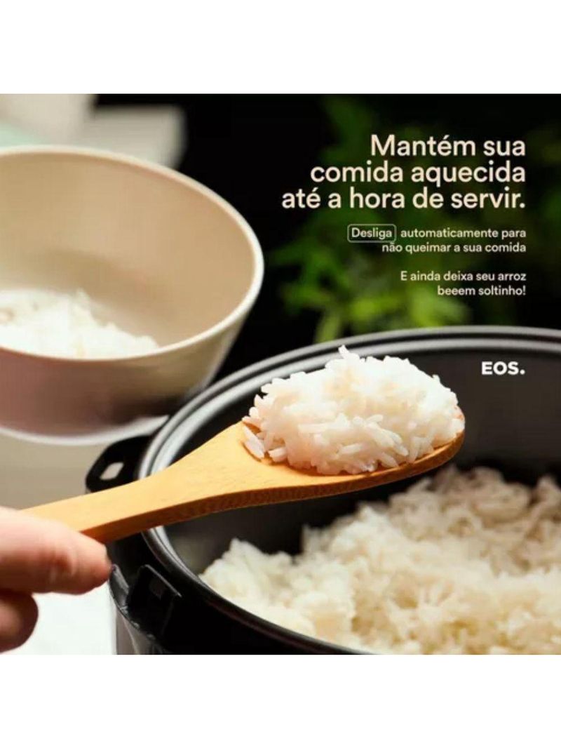 Panela Elétrica De Arroz Tramontina 110V Eos Com Colher Para Servir Tramontina 110V