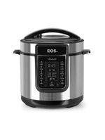 Panela De Pressão Elétrica Caçarola Multicooker Multiuso Digital Inox 6l Epp60di 220v - Eos 220v