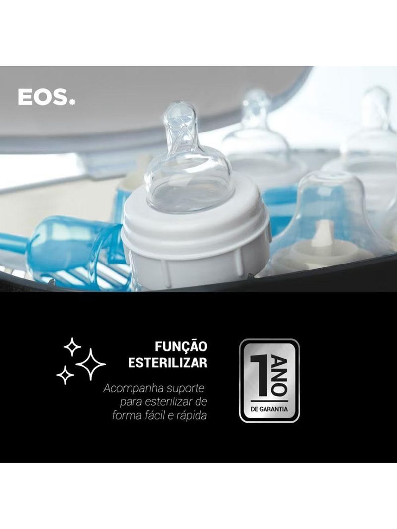 Panela De Pressão Elétrica Caçarola Multicooker Multiuso Digital Inox 6l Epp60di 220v - Eos 220v