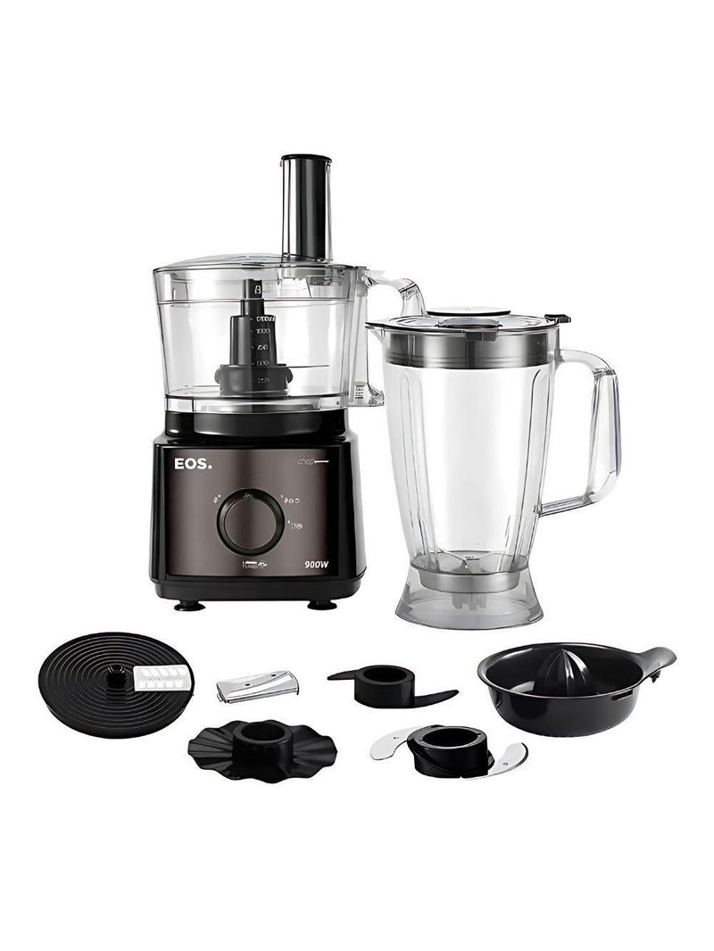 Processador De Alimentos 7 Em 1 Com Duas Velocidades Titanium EPS01T Eos B170841 110V
