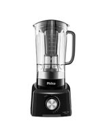 Liquidificador Philco 1200W 3L 12 Velocidades Preto Turbo Pro 110V