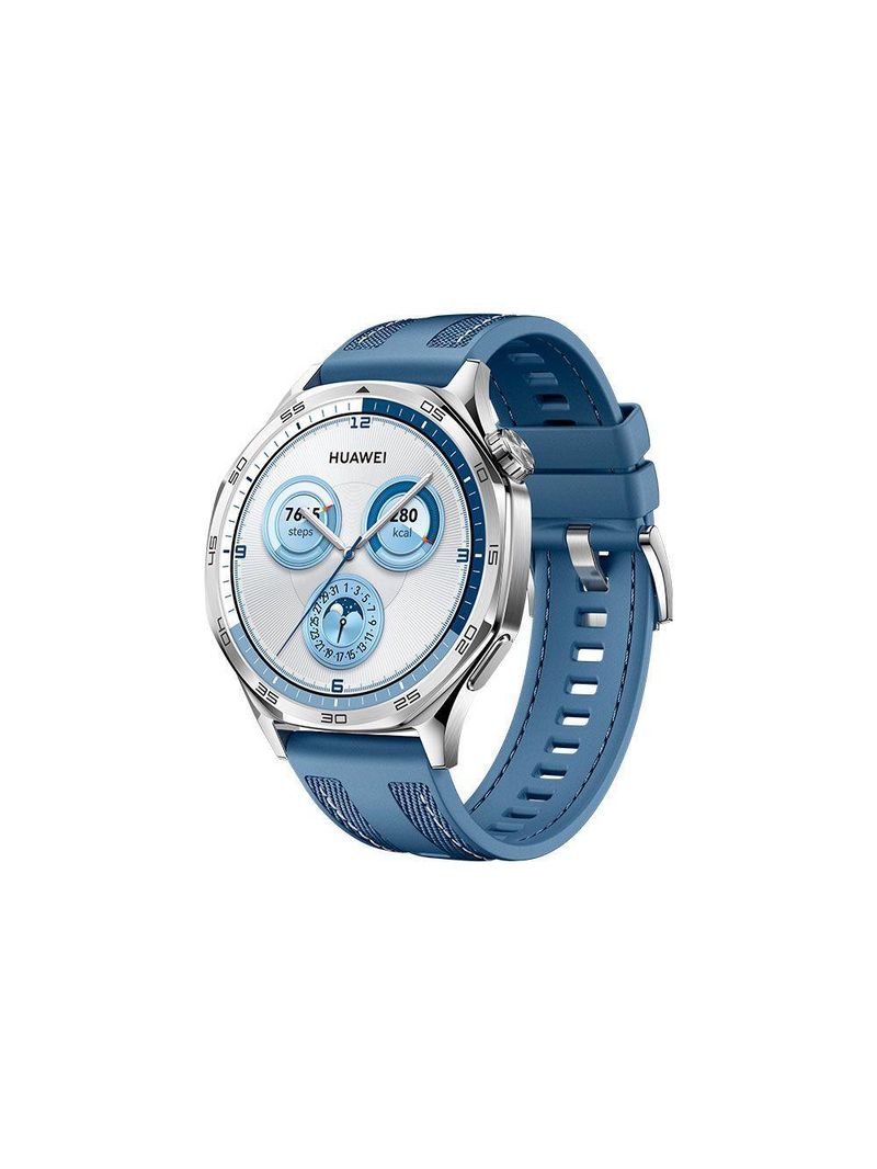 Smartwatch Huawei Watch GT 5 Vili-B19W 46mm Tela AMOLED Compatível Com iOS E Android Azul
