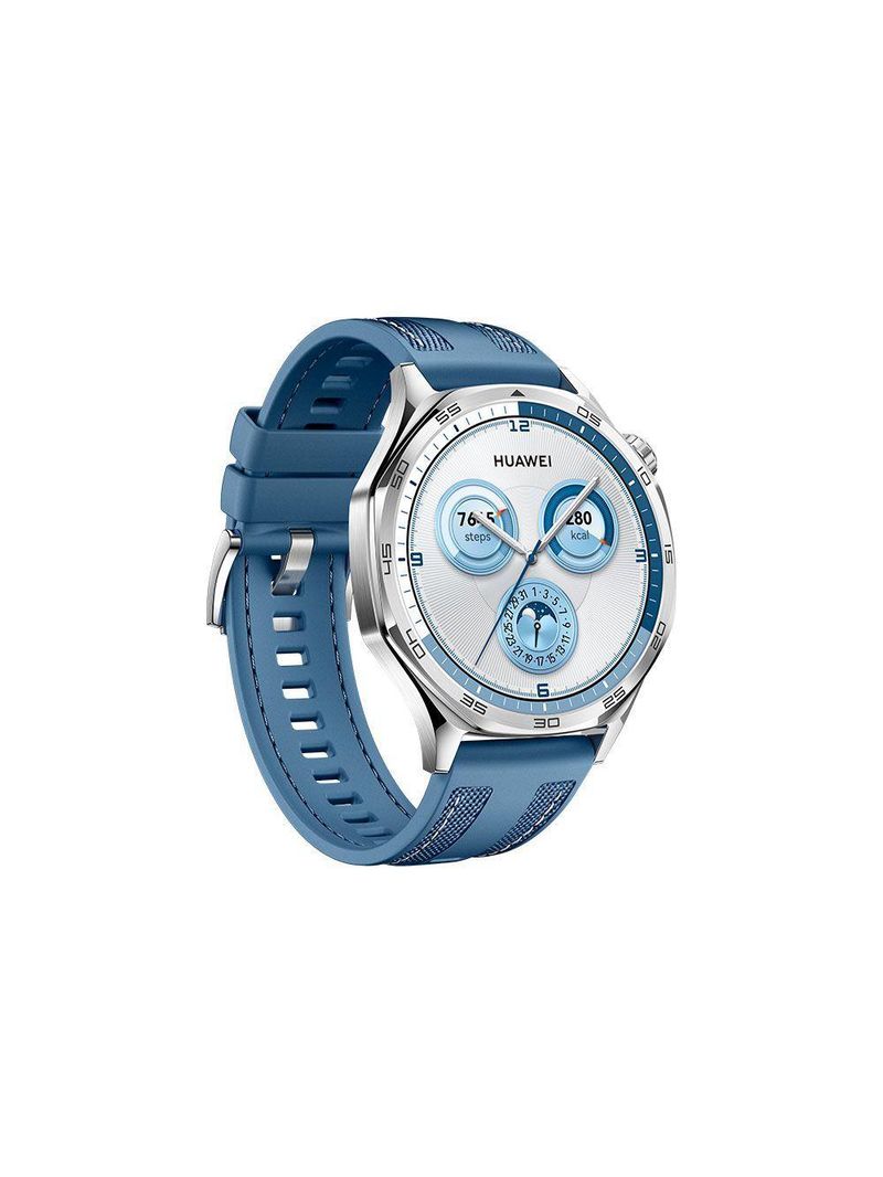 Smartwatch Huawei Watch GT 5 Vili-B19W 46mm Tela AMOLED Compatível Com iOS E Android Azul