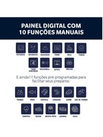 Forno E Fryer 15L Oster Multifunções Compact 10 Em 1 110V