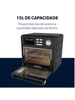 Forno E Fryer 15L Oster Multifunções Compact 10 Em 1 110V