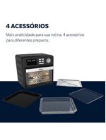 Forno E Fryer 15L Oster Multifunções Compact 10 Em 1 110V