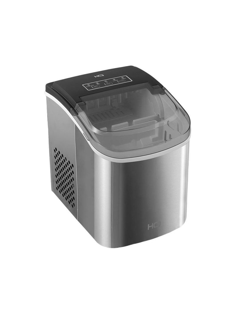 Máquina de Gelo HQ 12kg Turbo Ice  Inox HQ-MG12KGDP - 220V