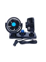 Ventilador Automotivo Duplo Rotativo Ajustavel 12v