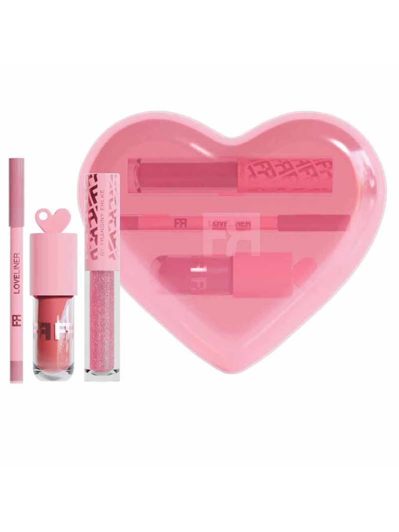 Fran by franciny ehlke love kit - gloss e lápis labial
