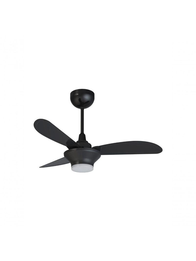 Ventilador De Teto Ventisol Mistral Inverter Led Controle Remoto Bivolt Preto