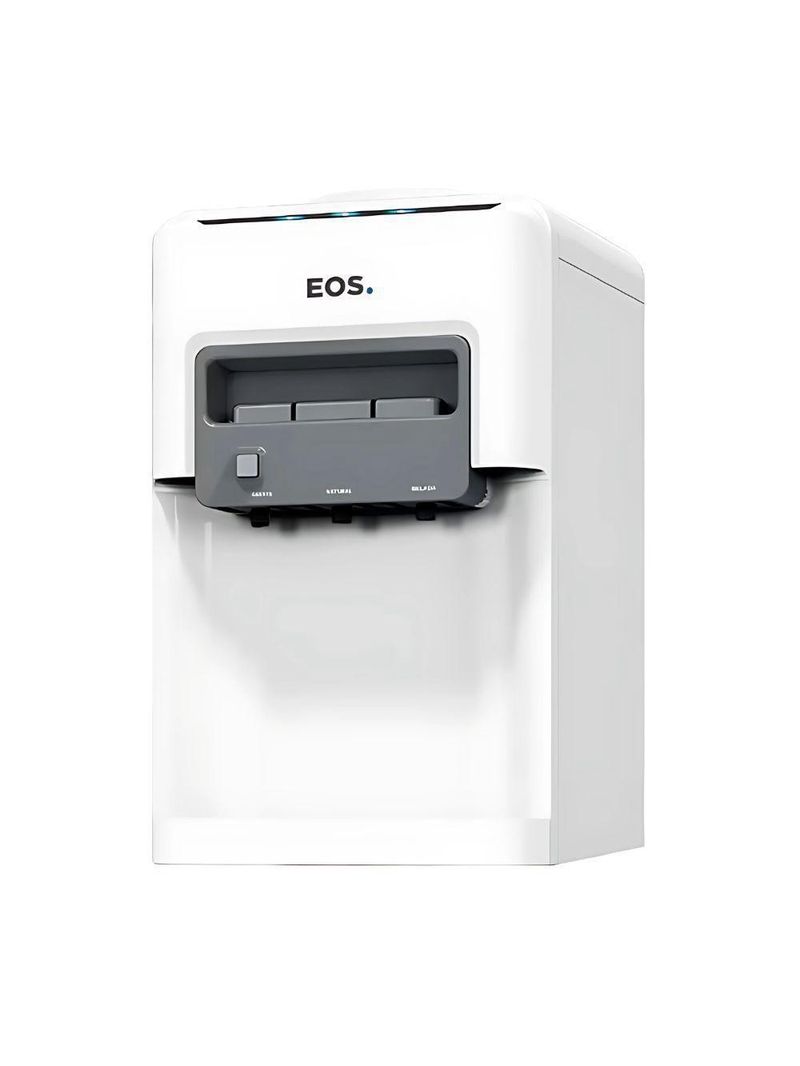 Bebedouro Água Quente Natural E Gelada Eletrônico Branco Galão Mineralle EOS B198238 EBE06QB 220V