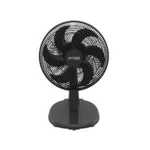 Ventilador De Mesa VENT42PT 6 Pás 3 Velocidades Praxis Preto 220V