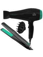 Kit secador e prancha de cabelo babosa 127v