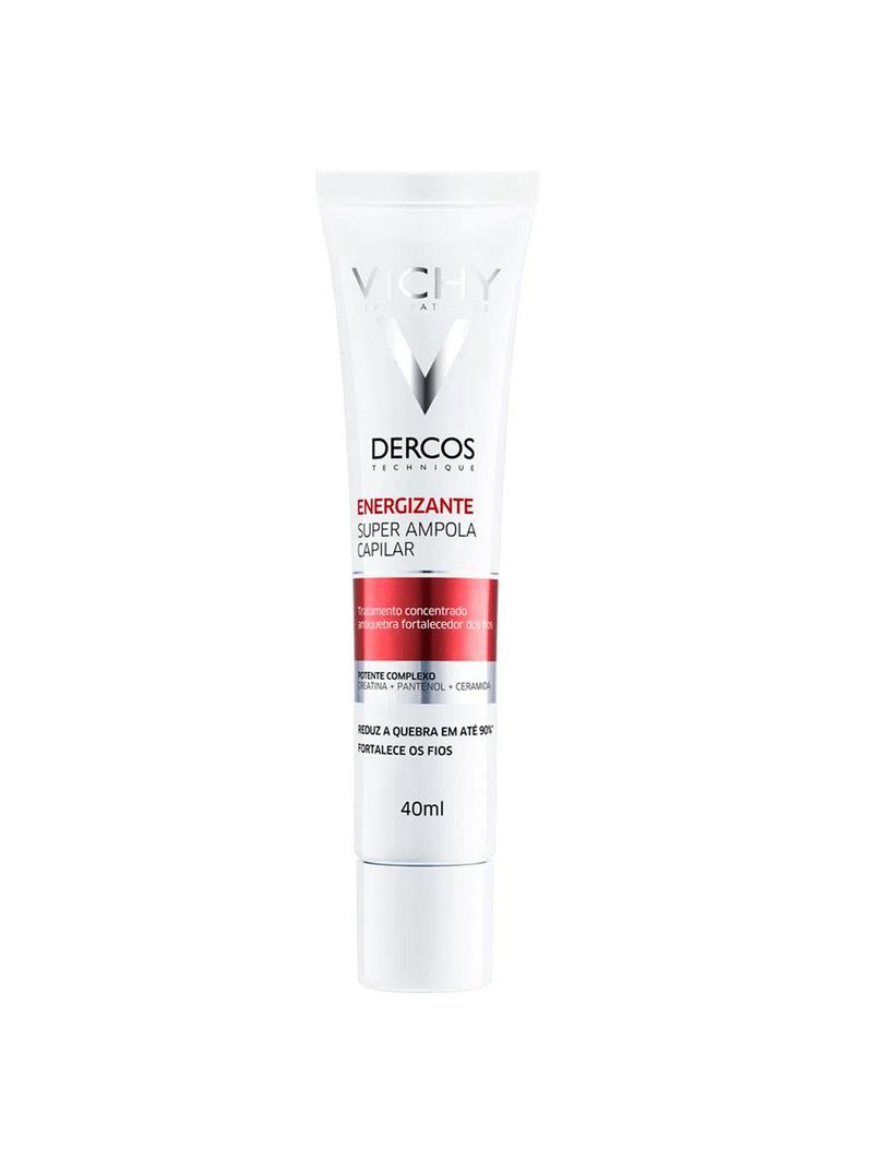 Vichy dercos energizante kit - shampoo + ampola