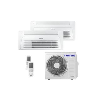 Ar Condicionado Multi Bi Split K7 1V Samsung Wind Free 24000 BTU (1x1200+1x18000) Quente e Frio Inverter R410 220V (AJ068AXJ3KH/AZ)