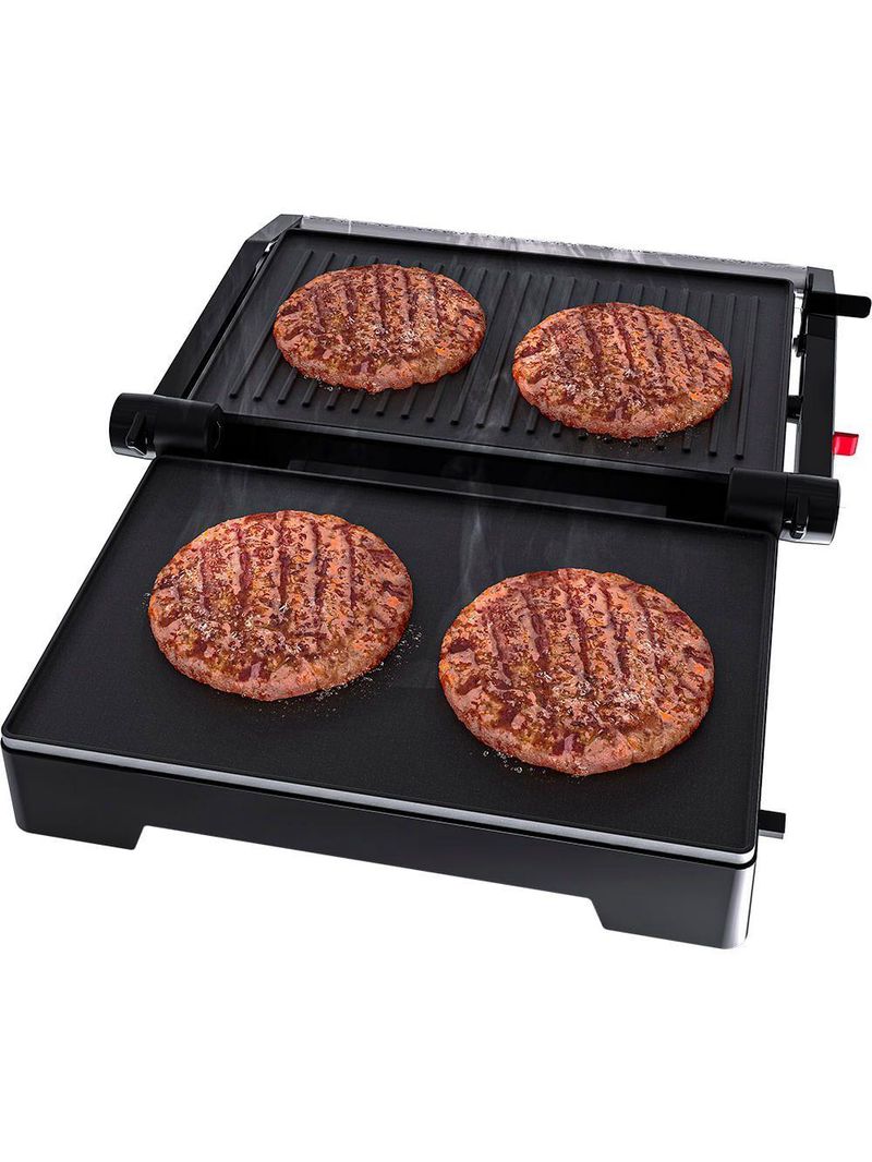 Mini Grill Elétrico Oster Inox 2 Em 1 220V