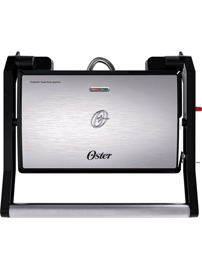 Mini Grill Elétrico Oster Inox 2 Em 1 220V