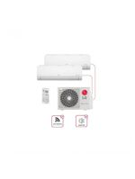 Ar Condicionado Multi Split Inverter 2 Ambientes (Hiwall 2X 9000BTUS) Quente/Frio WiFi Integrado 220V