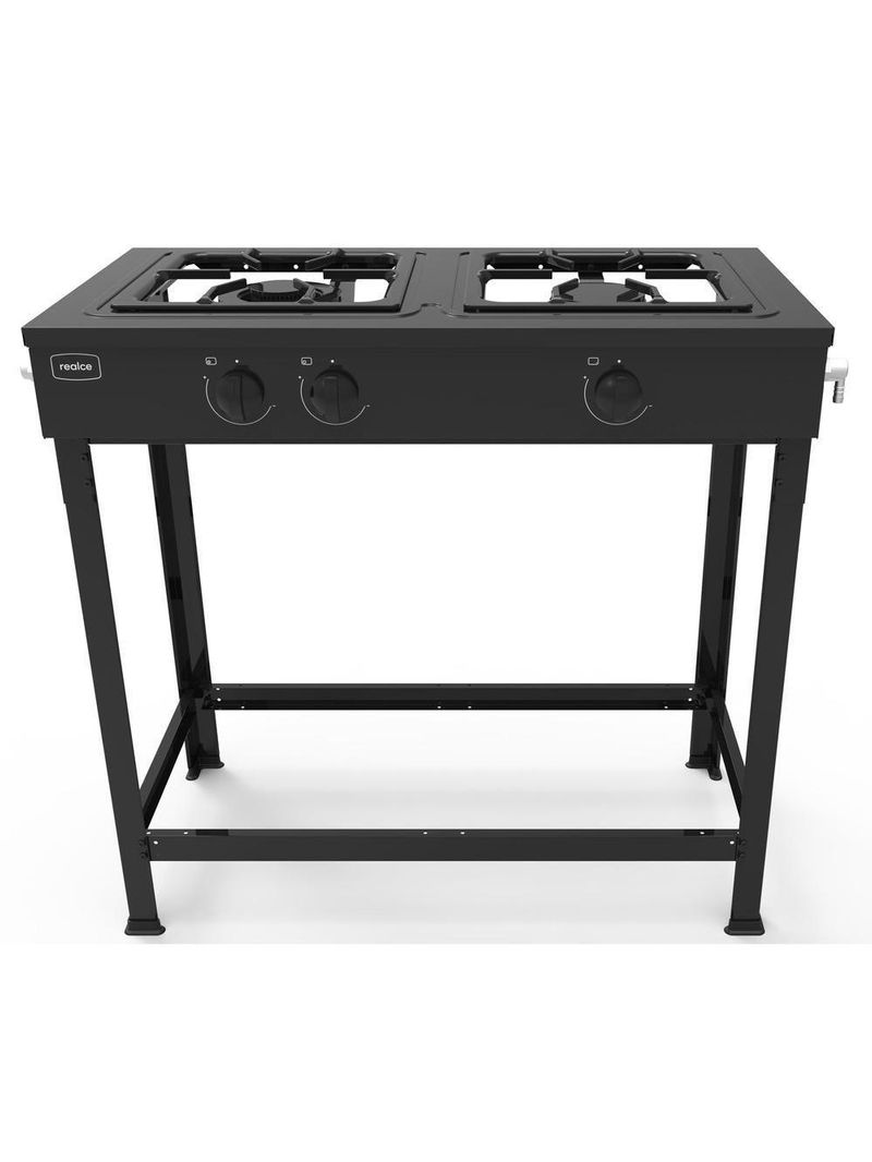 Fogão Industrial 2 Bocas Realce Cr219 Preto