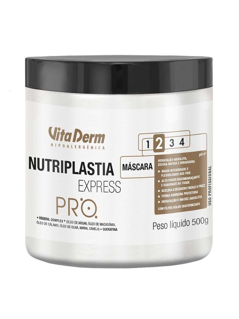 Vita derm nutriplastia express máscara