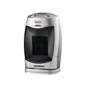 Aquecedor Mondial Termo Ceramica A-05220v Preto/prata